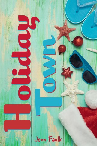 Christmas holiday at the beach concept